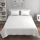 OCTOPUSPRIME Disposable Bed Sheets for Hotel, Portable Bedspread, Disposable Bedding Set with 1 Bed Sheet 1 Quilt Cover and 2 Pillowcase for Travel and Home