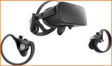 Oculus Rift Touch Bundle - Virtual Reality Headset, 2 Controllers, 3 Sensors