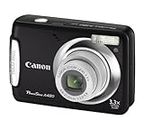 Canon PowerShot A480 Digitalkamera (10 MP, 3-fach opt. Zoom, 6,4cm (2,5 Zoll) Display) schwarz
