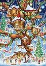 Elves' Treehouse Advent Calendar (Countdown to Christmas) by Vermont Christmas Company
