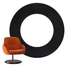 Round Rubber Furniture Gripper Pad - Non Skid Gripper Pad for Chairs,Furniture Gripper Pad for Protecting Hardwood Floor and Tile Floor, Fits Recliners, Swivel Chairs,/80 (Color : B: Outer Diameter: