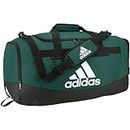 adidas Unisex Adult Defender 4 Medium Duffel Bag, Team Dark Green, One Size