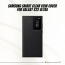 Original Genuine Samsung Smart Clear View Cover for Galaxy S22 Ultra