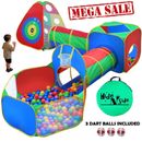 Fun Gift Kids Ball Pit Play Tents, Tunnels, Dart &Target Walls, FREE Fast Ship!!