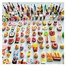 HUIEU 20pcs Dollhouse Miniature Supermarket Food Ice Cream Snacks Wink Dinks for Barbies Ob11 Blyth Doll Accessories Toys Window Decoration Crafts Cute (Color : Drink Food Mix)