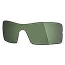 MRY Polarized Replacement Lenses for Oakley Oil Rig Sunglasses - Rich Option Colors (Standard, Grey Green-Polarized)