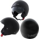 Open Face Jet Helmet Moped Motorbike Scooter Inner sun visor SonicMoto