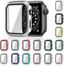 For iWatch iPhone Watch Series SE 6 5 4 38/49mm Full Screen Protector Cover Case
