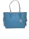 Michael Kors Gilly Large Saffiano Leather Tote Bag (Teal)