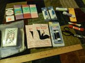 Arts & Crafts {Mixed LOT} Marks Sewing Scissors + Blanket Binding + Fasteners