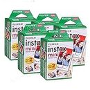 Fujifilm Instax Mini Instant Film White 100 Sheets Color Photo Paper Fuji Mini 9, Mini 8, Mini 7s, Mini 8+, Mini 70, Mini 90, Share Printer SP-2, SP-1, Polariod 300 Cameras