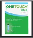 50 OneTouch Ultra Test Strips - Exp 6/24 **Fast Free Shipping!!