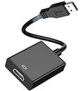AMZTOP USB to HDMI Adapter, USB 3.0/2.0 to HDMI Converter 1080P HD with Audio Output HDMI Adapter USB Multi Monitor Converter for PC/Laptop/Projector/HDTV Compatible with Windows XP/7/8/8/10/11