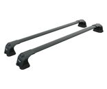 For Subaru Impreza 2008-UP Roof Rack Cross Bar Metal Bracket Fix Point Alu Black