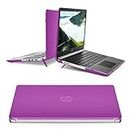 mCover Case Compatible for 2020~2022 14" HP 14-DQxxxx / 14-FQxxxx Series ONLY (NOT Compatible with Any Other HP Models) Laptops Computers - Purple
