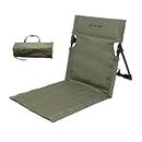 FASHIONMYDAY Folding Beach Chair with Back Support for Backpacking Picnic Sporting Events Green| Sports, Fitness & Outdoors|Outdoor Recreation|Camping & |Camping Furniture|Chairs