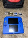 Nintendo 2DS Launch Edition Blue and Black Handheld System - Blue