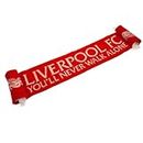 Liverpool FC You'll Never Walk Alone YNWA Crest Liverbird Scarf.