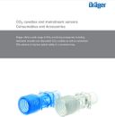 DRAGER MP01062 DISPOSABLE CO2-CUVETTE AIRWAY ADAPTER ADULT CLEAR (Box OF 10) 