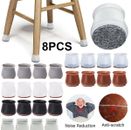 Silicone Table Caps Chair Leg Cover Feet Pads Floor Protectors Furniture Feet