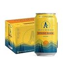 Athletic Brewing Company Craft Non-Alcoholic Beer - 6 Pack x 12 Fl Oz Cans - Upside Dawn Craft Golden - Low-Calorie, Award Winning - Subtle Aromas with Floral and Earthy Notes