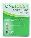 One touch Select Plus Blood Glucose 50 Test Strips (25 x 2)