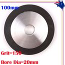 4 Inch 150 Grit Diamond Grinding Wheel Cutter Grinder with 25/32" Bore (100mm)