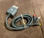 Official Microsoft Xbox 360 Audio Video AV Cable! ~ Works Great! ~ Authentic!