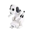 XMxx Stray Dog Charging Cable，Funny Humping Dog Fast Charger Cable，Cable Toy Dog Smartphone Charger Smartphone USB Cable Charging-White_Lightning