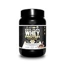 Whey Protein | Protéine pure avec Collagène + Magnésium | Tonifie et augmente la masse musculaire | Protège les muscles et aide à la récupération des tissus fibreux | 1000g de protéines chocolat