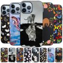 Animals Pattern Silicone Case Cover For Apple iPhone 14 Plus 13 12 11 Pro Max 15