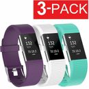 3 Pack Replacement  Band for Fitbit Charge 2 Bracelet Watch Rate Fitness