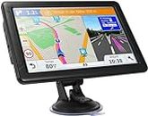 GPS Navigation for car, 9-inch High-Definition Touch Screen，2024 Maps (Free Lifetime Updates), Truck GPS Commercial Drivers, Semi Trucker GPS Navigation System, Custom Truck Routing