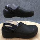 Zapatos para tripulación para hombre 7 mujer 9 zuecos de zinc resistentes al agua 60301 negros sin cordones