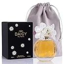 NovoGlow DAICY POUR FEMME, Eau de Parfum Spray for Women, Casual Daily Cologne Set with Deluxe Suede Pouch - Succulent Wild Berries, Daytime & Casual Use, for all Skin Types, 3.4 Fl Oz