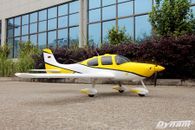 Dynam Cirrus SR22 V2 Yellow RC Scale Airplane 1.4m Wingspan - PNP - DY8936YL