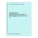 Linguistics: An Interdisciplinary Journal Of The Language Sciences Vol. 48/1 J