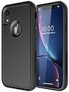 Diverbox for iPhone Xr Case [Shockproof] [Dropproof] [Dust-Proof],Heavy Duty Protection Phone Case Cover for Apple iPhone XR (Black)
