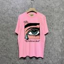 New Pop Style Tear Eye Print Tee Short Sleeve Men's Crew Neck T-Shirts GD063A