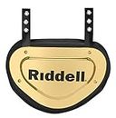 Riddell unisex adult Back Plate, Gold, Large US