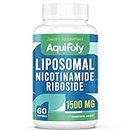 Aquifoly 2000 MG Complex Liposomal Nicotinamide Riboside Supplement,Maximum Absorption,Superior to NMN NAD,with TMG and Pterostilbene for Boosting NAD+,Cellular Energy,Healthy Aging,60 Softgels,1