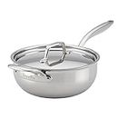 Breville Thermal Pro Stainless Steel Covered Saucier, 4 quart (Stainless Steel)