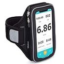 Sporteer Velocity V6 Running Armband - Compatible with iPhone 15, 15 Pro, 14, 14 Pro, 13, 13 Pro, iPhone12/12Pro, Galaxy S23, S22 5G, Google Pixel, and Many More Mobile Phones - Fits Most Cases
