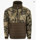 Drake Waterfowl Insulated Jacket Late Season 1/4 Zip Double Down Eqwader DW7335