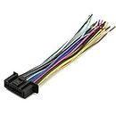 Goliton 22 Pin Harness Power Cord Harness Speaker Plug Wire Harness Compatible for Kenwood Part E30-6881-25 DDX DNX