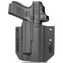 WARRIORLAND OWB Kydex Holster Optic Cut Compatible with Glock 17/19/44/45 (GE...