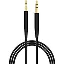 Stereo Jack Cables Replacement Cords for Bose On-Ear 2/OE2/OE2i/QC25/QC35/Soundlink/SoundTrue Headphones (Black)