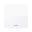 Huawei B320 White, 4G + CAT 4 LTE Low-Cost Mobile WiFi Router, 195Mbps WiFi N 300Mbps, Ethernet + External Antenna Port – Sim Slot Unlocked to ALL Networks