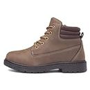 Trux Chive Boys Brown Boot - Size 13 Child UK - Brown