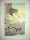 MISTI : La Critique à la fenêtre, LITHOGRAPHIE originale signée, 1900
